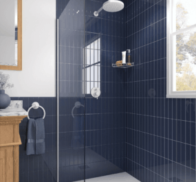 Vaegfliser Costa Nova Banyan Blue Gloss 5x20 Miljoe Hl Keramik