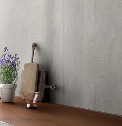 Metal look fliser storformat