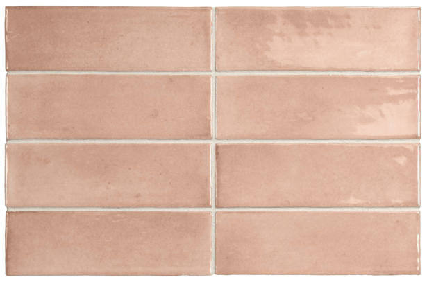 Coco Gloss - Sildebensfliser - Vægfliser – Orchard Pink