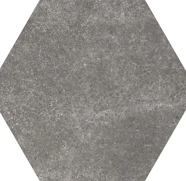 Hexagonfliser Hexatile Cemento Black HL Keramik