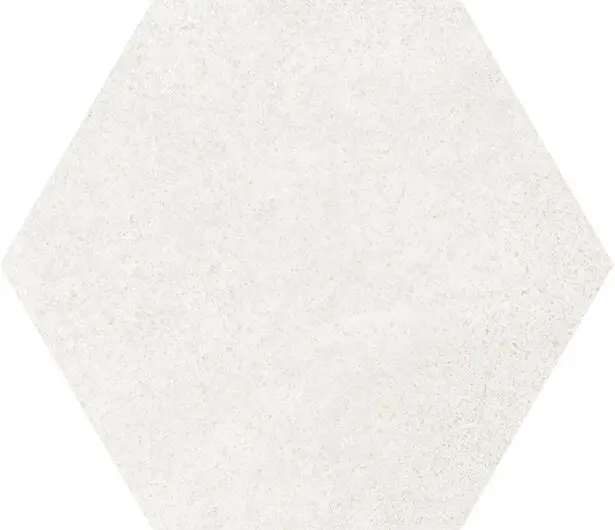 Hexatile Cemento - Hexagonfliser – White