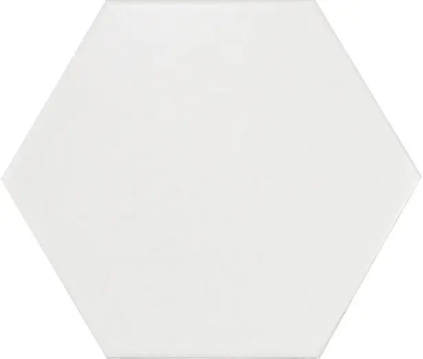 Hexatile - Hexagonfliser – Blanco