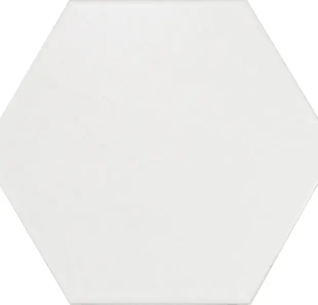 Hexagonfliser Hexatile Mate Blanco HL Keramik