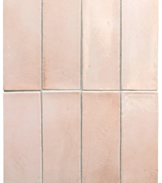 Sildebensfliser Vaegfliser Miyako Gloss Crystal Pink HL Keramik