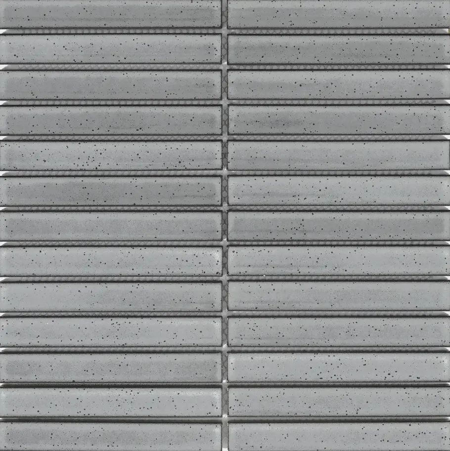 Piano Grey - Mosaikker - HL Keramik Piano Grey Mosaik Vaegflise Gulvflise HL Keramik