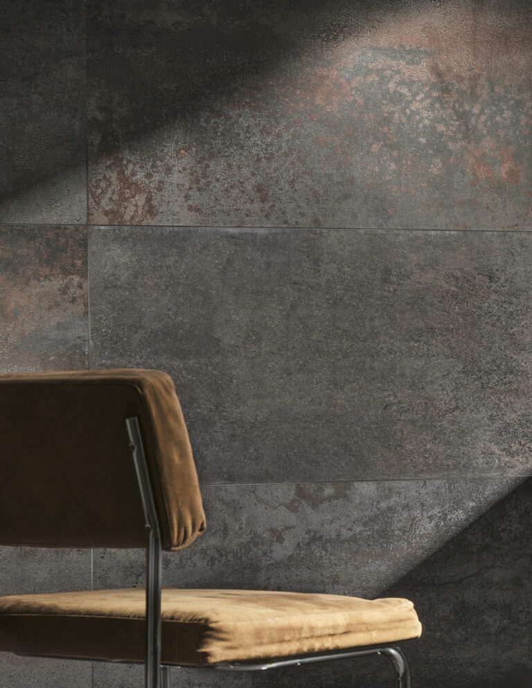 Inspiration til fliser med metal look - HL Keramik