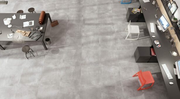 Beton Look Fliser Volcano Grey Miljoe Gulvfliser Vaegfliser Hl Keramik