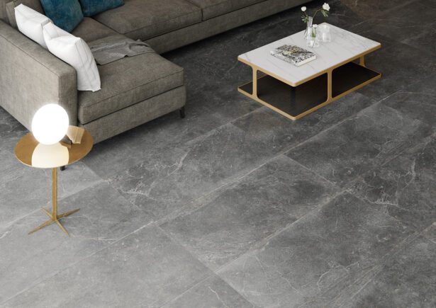 Sten Look Fliser Bleuemix Black Keraben HL Keramik