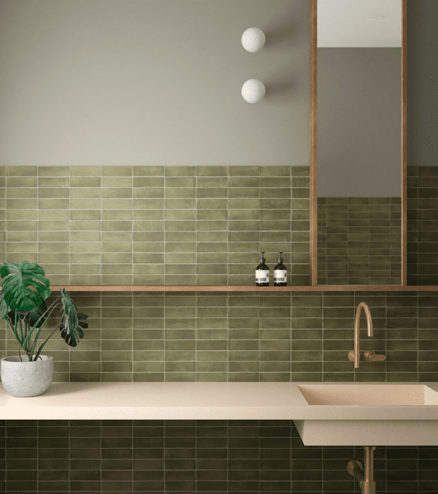 Coco Verd Matt 5x15 Equipe HL Keramik