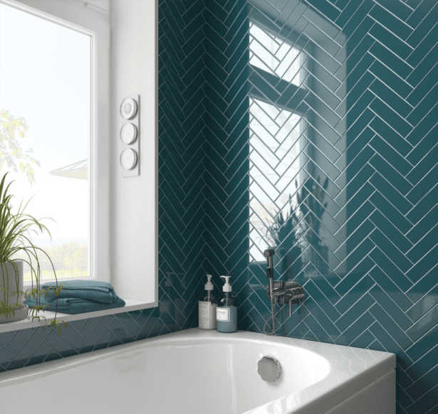 Vaegfliser Costa Nova Glacier Gloss 5x20 Miljoe Hl Keramik