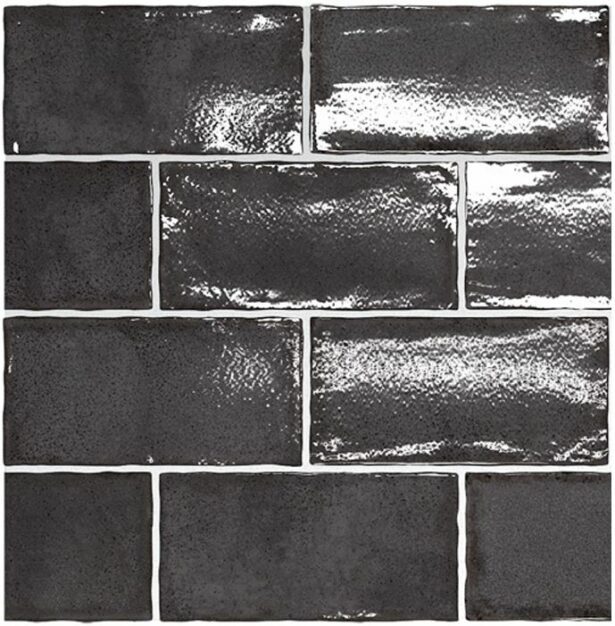 Altea Rectangle - Vægfliser – Black