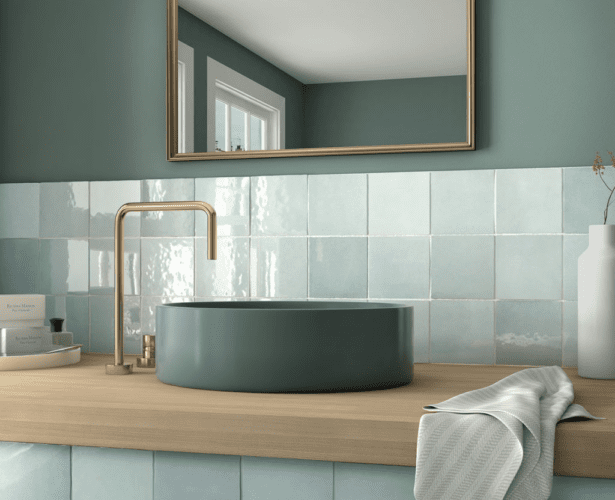 Vaegfliser Artisan Aqua Equipe HL Keramik