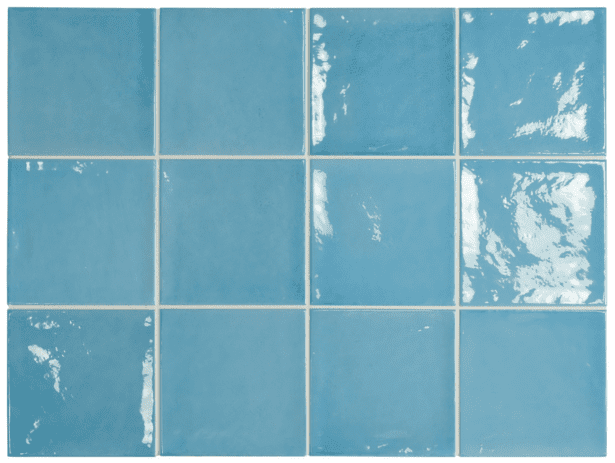 Village Azure Blue 13.2x13.2 Equipe HL Keramik