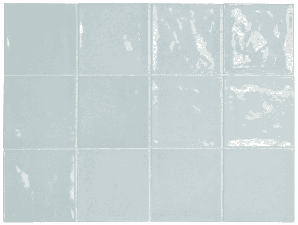 Village Square Blue - Vægfliser – Cloud