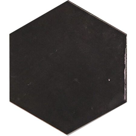 Hexagon Zellige Graphite Glossy 108x124 Vaegfliser Hl Keramik