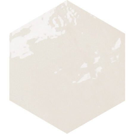 Hexagon - Vægfliser – White