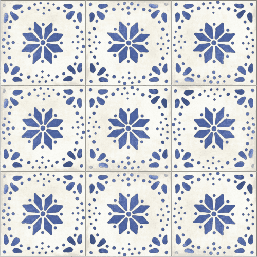 Marokkanske Fliser Caribbean Antigua Batik HL Keramik