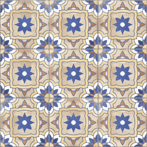 Marokkanske Fliser Caribbean Aruba Batik HL Keramik