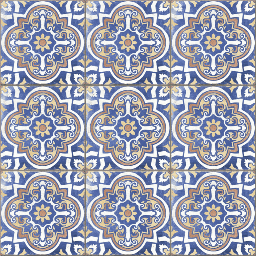 Marokkanske Fliser Caribbean Bermuda Batik HL Keramik