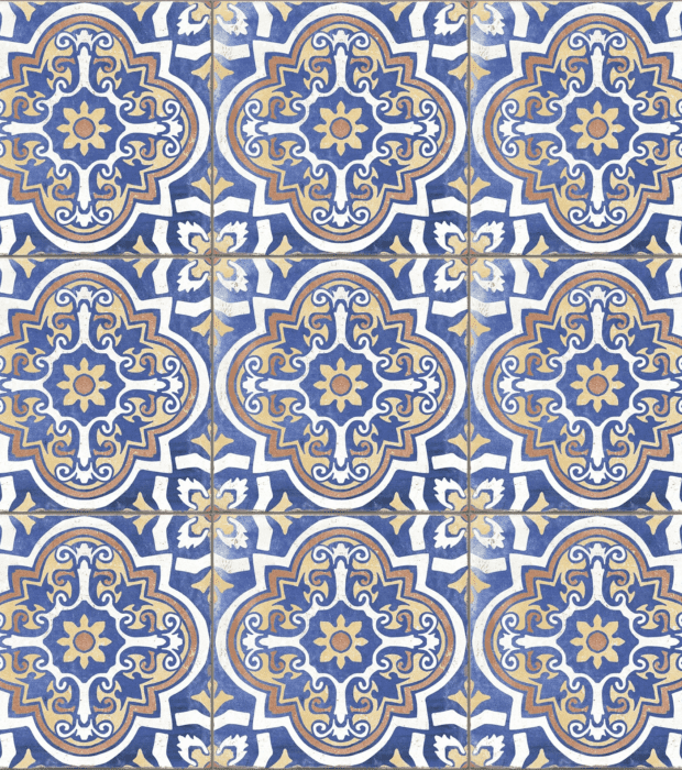 Marokkanske Fliser Caribbean Bermuda Batik HL Keramik