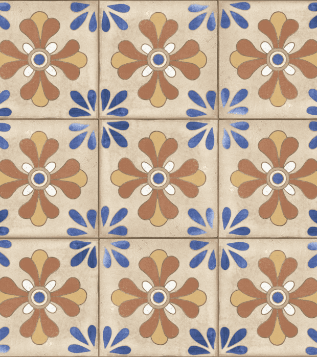Marokkanske Fliser Caribbean Grenada Batik HL Keramik