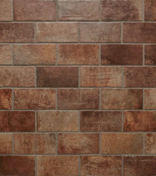 Murstensfliser Recovery Stone Old Red 13x25 HL Keramik