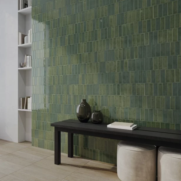SIldebensfliser Vaegfliser Colour Fennel Azur WOW Miljø HL Keramik