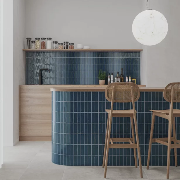 SIldebensfliser Vaegfliser Colour Indigo WOW Miljø HL Keramik