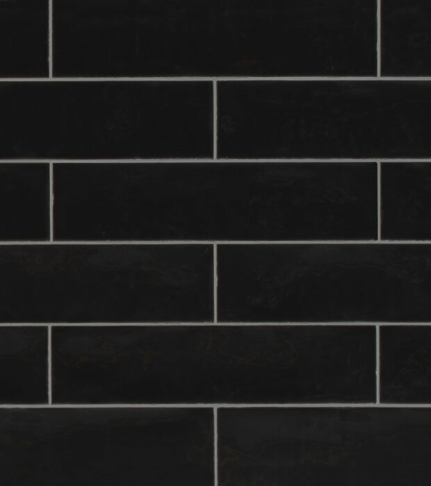 Sildebensfliser Vaegfliser Colour Art Black 6x25 Gazzini HL Keramik