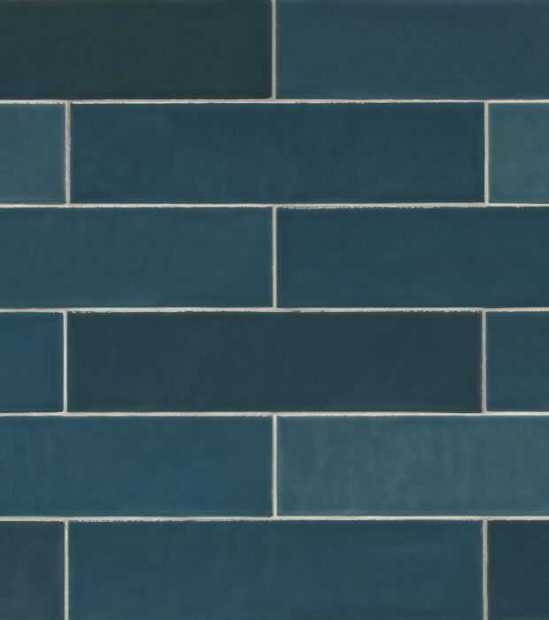 Sildebensfliser Vaegfliser Colour Art Blue 6x25 Gazzini HL Keramik