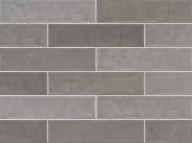 Color Art Brick - Sildebensfliser - Vægfliser – Dark Taupe
