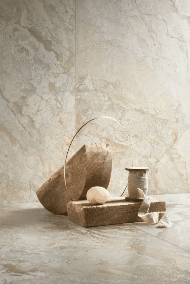 Sten Look Fliser Angel Heart Almond Botega Miljø HL Keramik