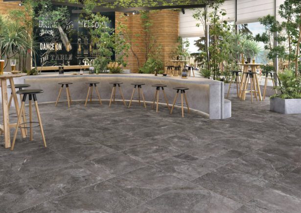 Sten Look Fliser Gemstone Grey Miljoe Hl Keramik