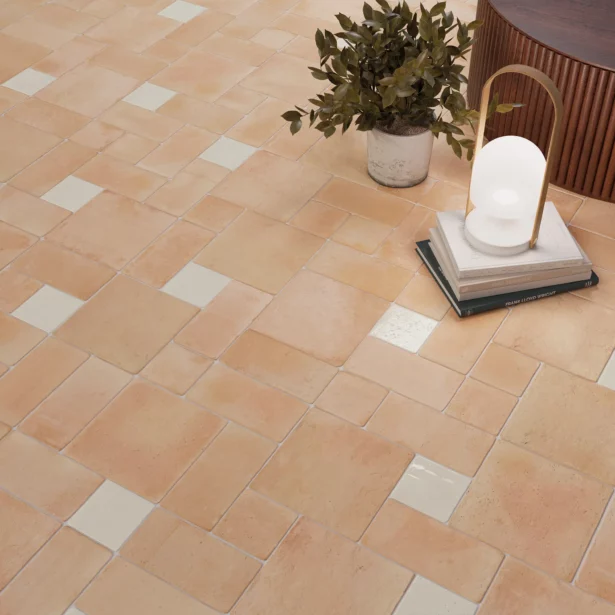 Terracotta Fliser Roots Sand 22x22 WOW Gulflise HL Keramik