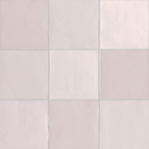 Vaegfliser Colour Art Light Pink 12.5x12.5 Gazzini HL Keramik