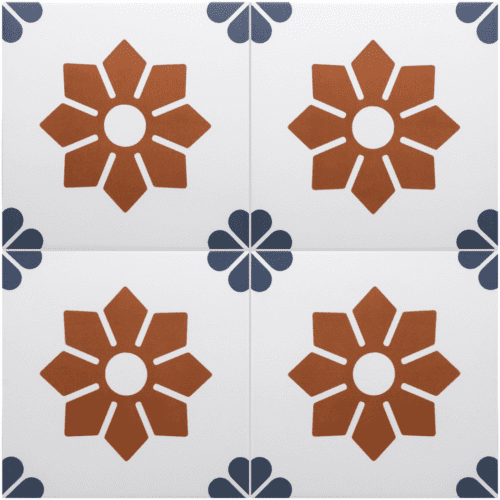 Vaegfliser Rivoli Fiore 20x20 Hl Keramik
