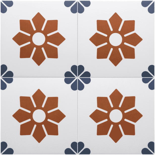 Vaegfliser Rivoli Fiore 20x20 Hl Keramik