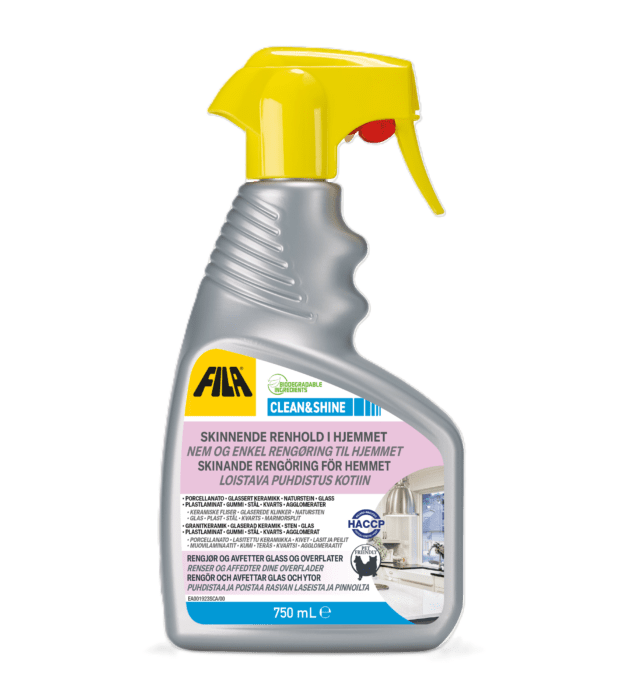 Fila Clean and Shine 750 ml - Rengøring til hjemmet