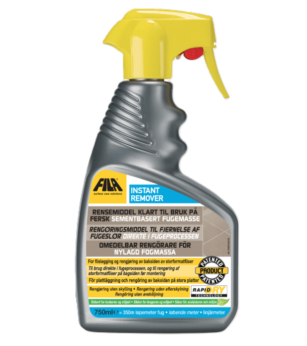 Fila Instant Remover 750 ml - Fjerne fugeslør under fugning