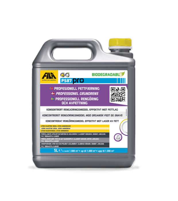 Fila PS87 5L - Grundrens - Affedtningsmiddel