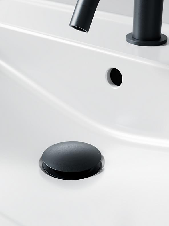 Bundventil - Sort - HL Keramik Bundventil INR Sort HL Keramik