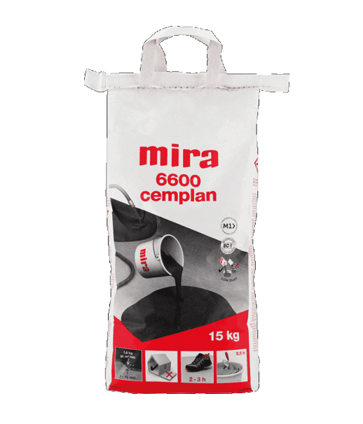 Mira 6600 Cemplan 15 kg - Selvnivellerende Gulvspartelmasse