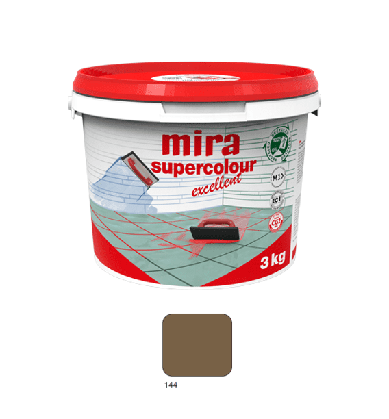 Mira Supercolour Excellent 144 - 3 kg - Fugemasse til fliser