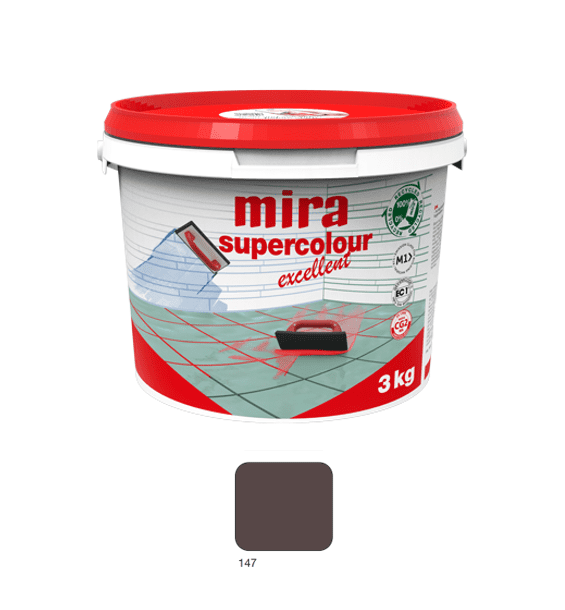 Mira Supercolour Excellent 147 - 3 kg - Fugemasse til fliser
