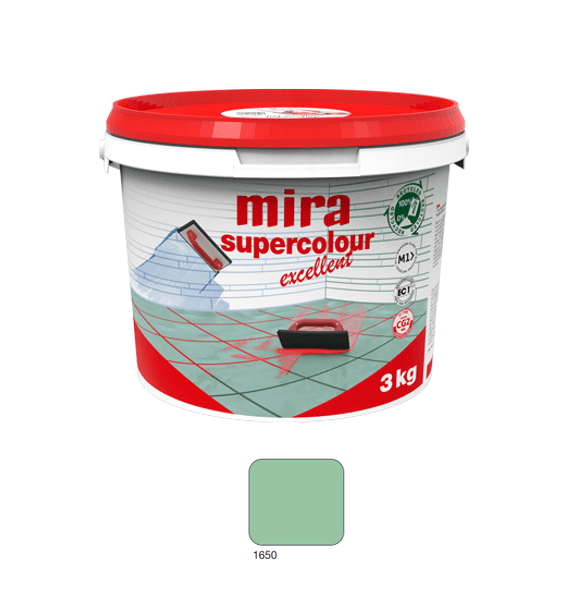 Mira Supercolour Excellent 1650 - 3 kg - Fugemasse til fliser