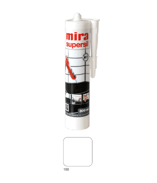 Mira Supersil 100 - Sanitetssilicone