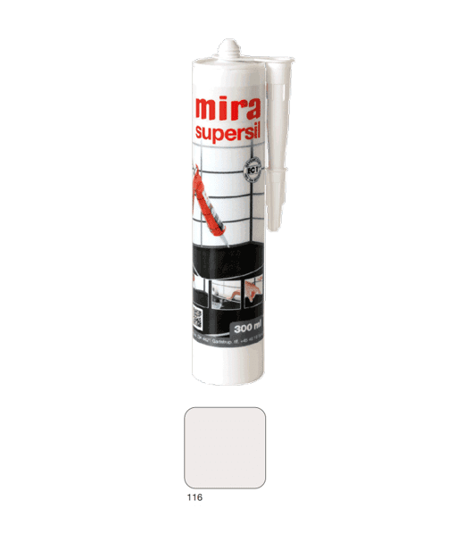 Mira Supersil 116 - Sanitetssilicone