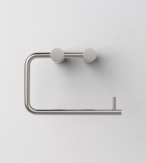 Toiletrulleholder - Børstet Stål