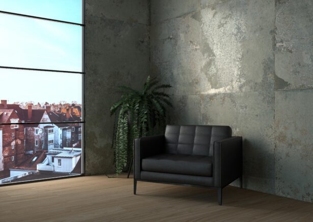 Metal Look Fliser Brooklyn Green Miljoe Gulvfliser Vaegfliser Hl Keramik