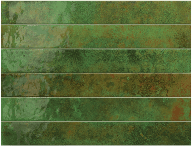 Vaegfliser Bali Green 5x40 Hl Keramik